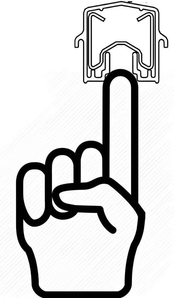 Изолированный контактный рельс рис.1