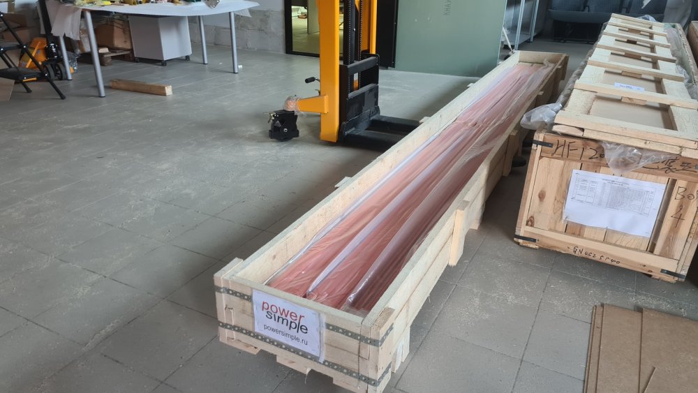 Троллейный шинопровод со склада. рис.3